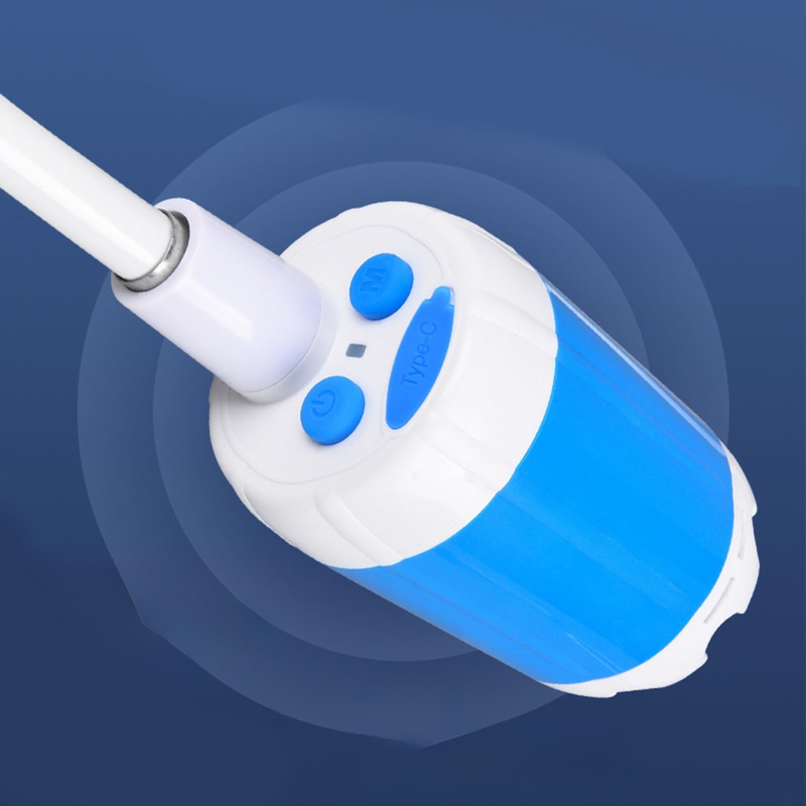 Pompa doccia portatile ricaricabile da campeggio, batteria da 5000 mAh, soffione doccia esterno con tubo, per doppio flusso 3/5L/min secchio lavandino, lavaggio animali domestici, pulizia