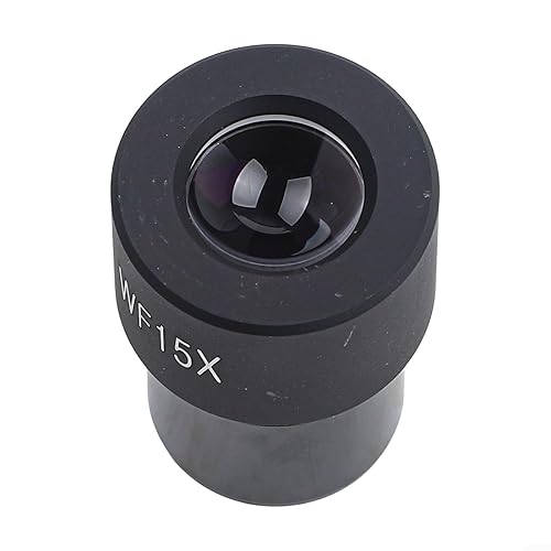 Startbuymore Microscope Eyepiece 23.2mm For Wide-Angle Viewing, 5X-25X Magnification, Compatible With 23.2mm Tube Microscopes(WF15X)