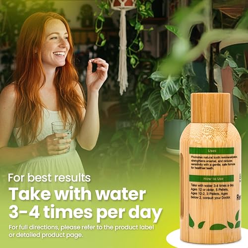 Miniatura 5 de Bestmade Soporte de remineralización dental Combinación de sal celular para reducir la sensibilidad, proteger el esmalte y fortalecer los dientes,