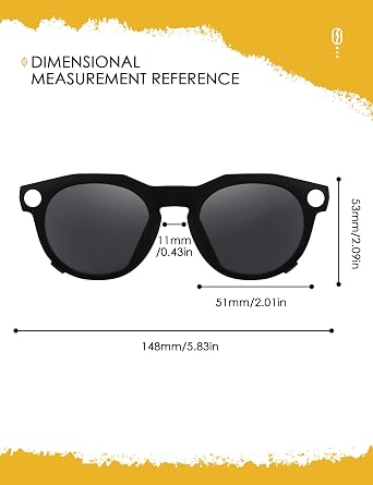 Matte Black Frame Polarized Clip-on Sunglasses Compatible with Oakley Meta HSTN OW8002 51mm for Men & Women - Onyx Black & Gainsboro