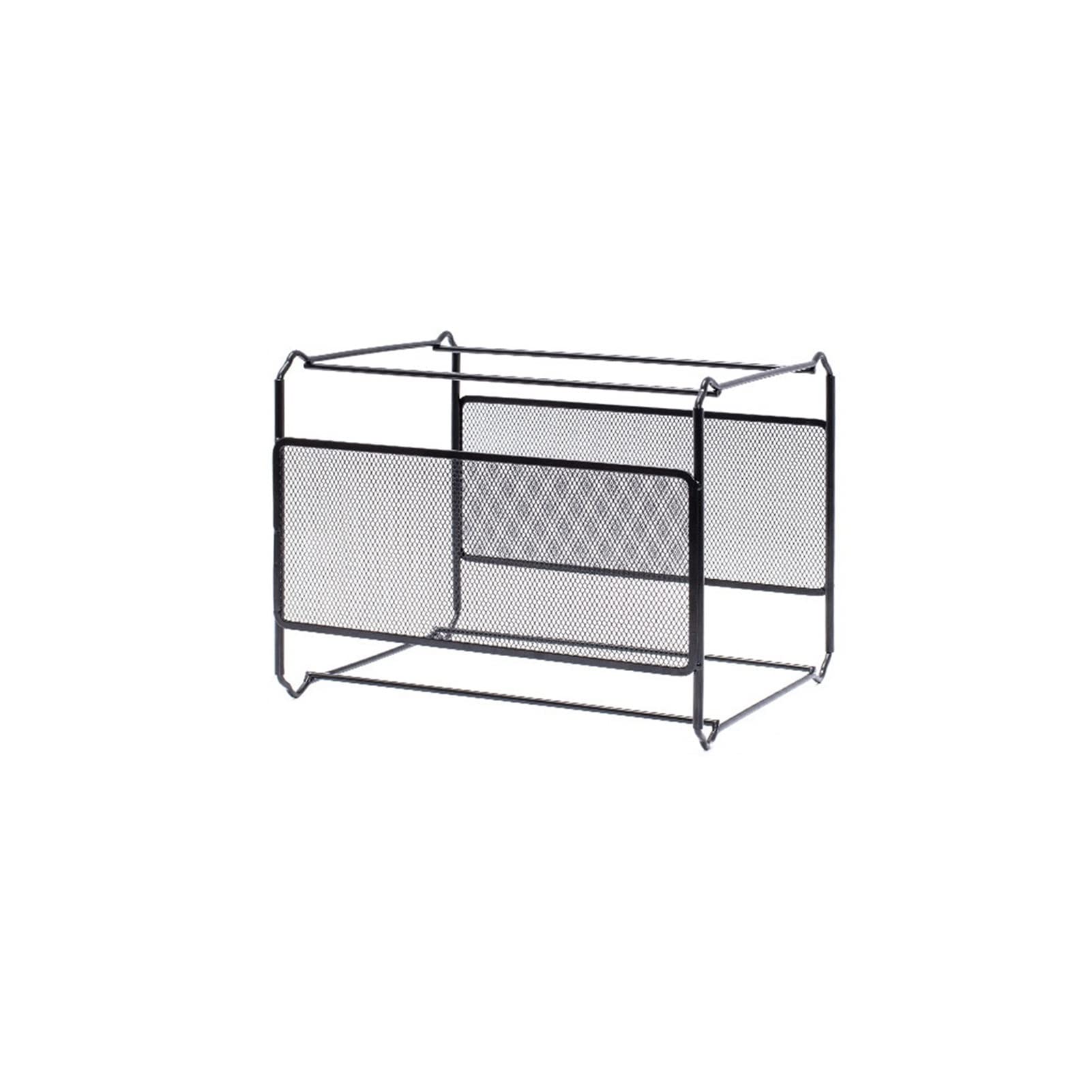 Portadocumenti da Scrivania Metallo File Rack Gancio A4 Appeso Guanti di lavoro Appendere Clip Mesh File Organizzatore Clip Data Appeso Borsa Appeso Rack di stoccaggio, Nero Vaschetta Portacorrisponde