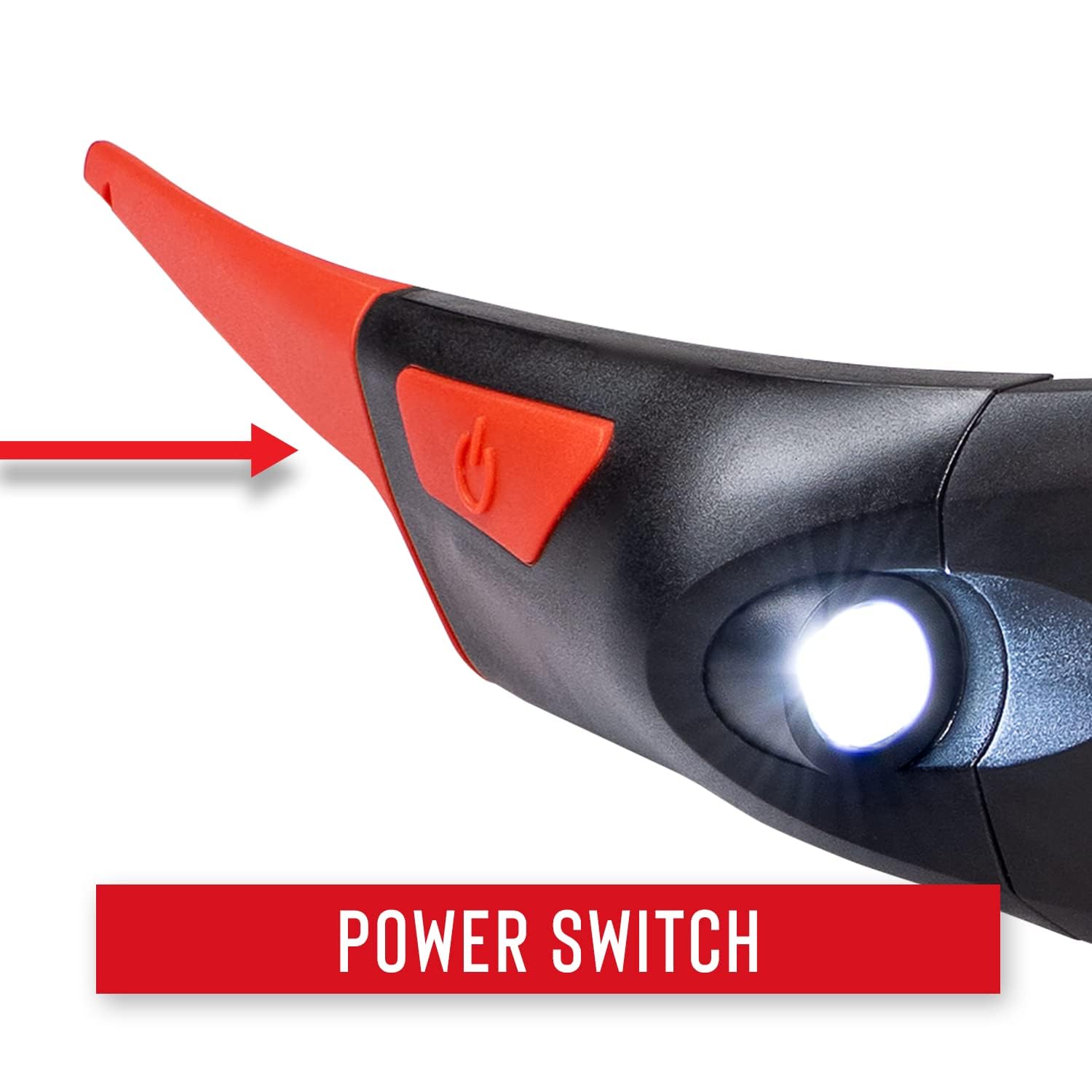Coast SPG500 Occhiali di sicurezza LED ricaricabili Bulls-Eye Spot