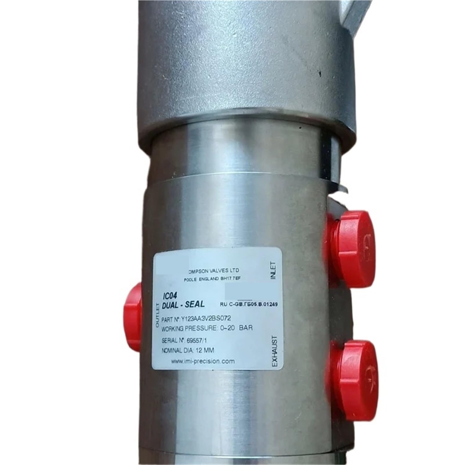 NVSFZGIYG Y123PA1H1BS TXE IMI Solenoid Valve ICO4S Y123AA1H2BS