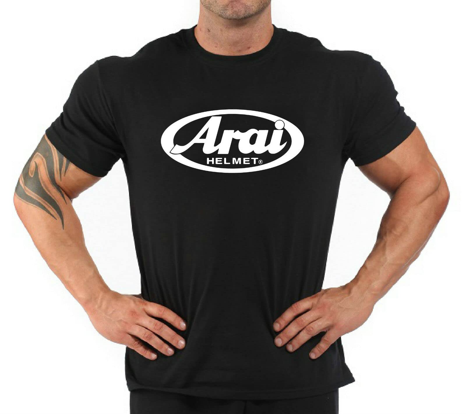 HAODI Personalised t Shirt Auto Moto Arai