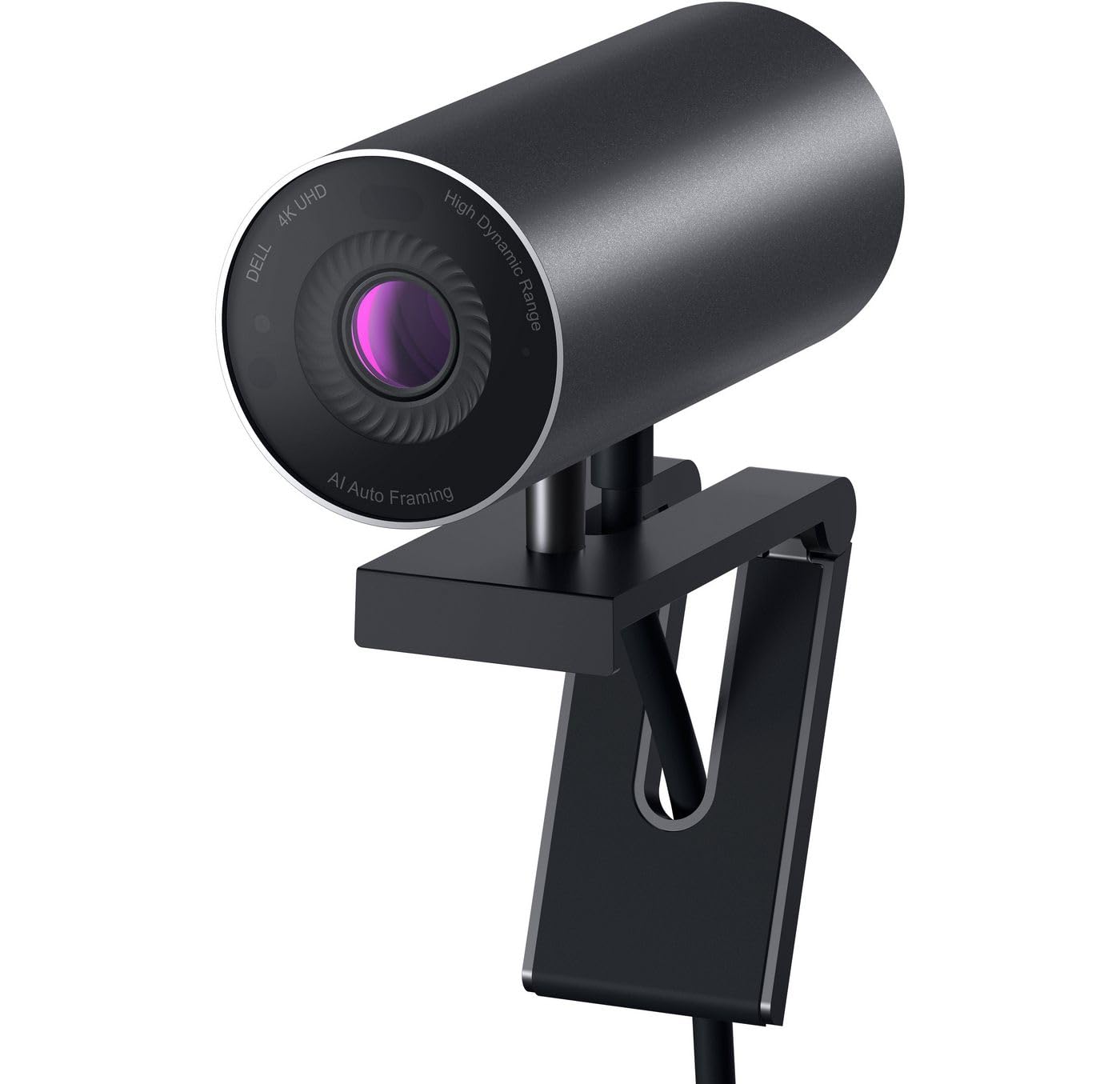 Dell Black Wb7022 Webcam 8.3 Mp 3840 X 2160 Pixels Usb