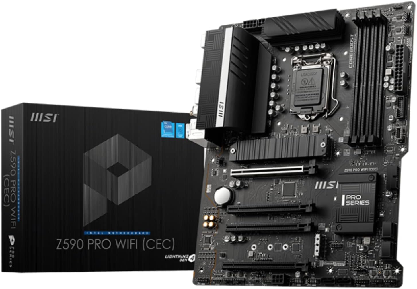 Amazon.com: MSI Z590 PRO WiFi (CEC) Computer Gaming Motherboard (ATX ...