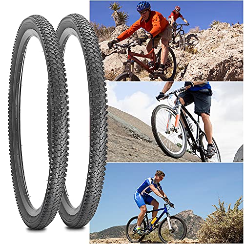 Bike Tire 24/26/27.5 X 1.95 27.5/29 X 2.125 Inch Folding Bead Replacement Bike Tire For Mountain Bike Mtb (26 X 1.95) #TOP5