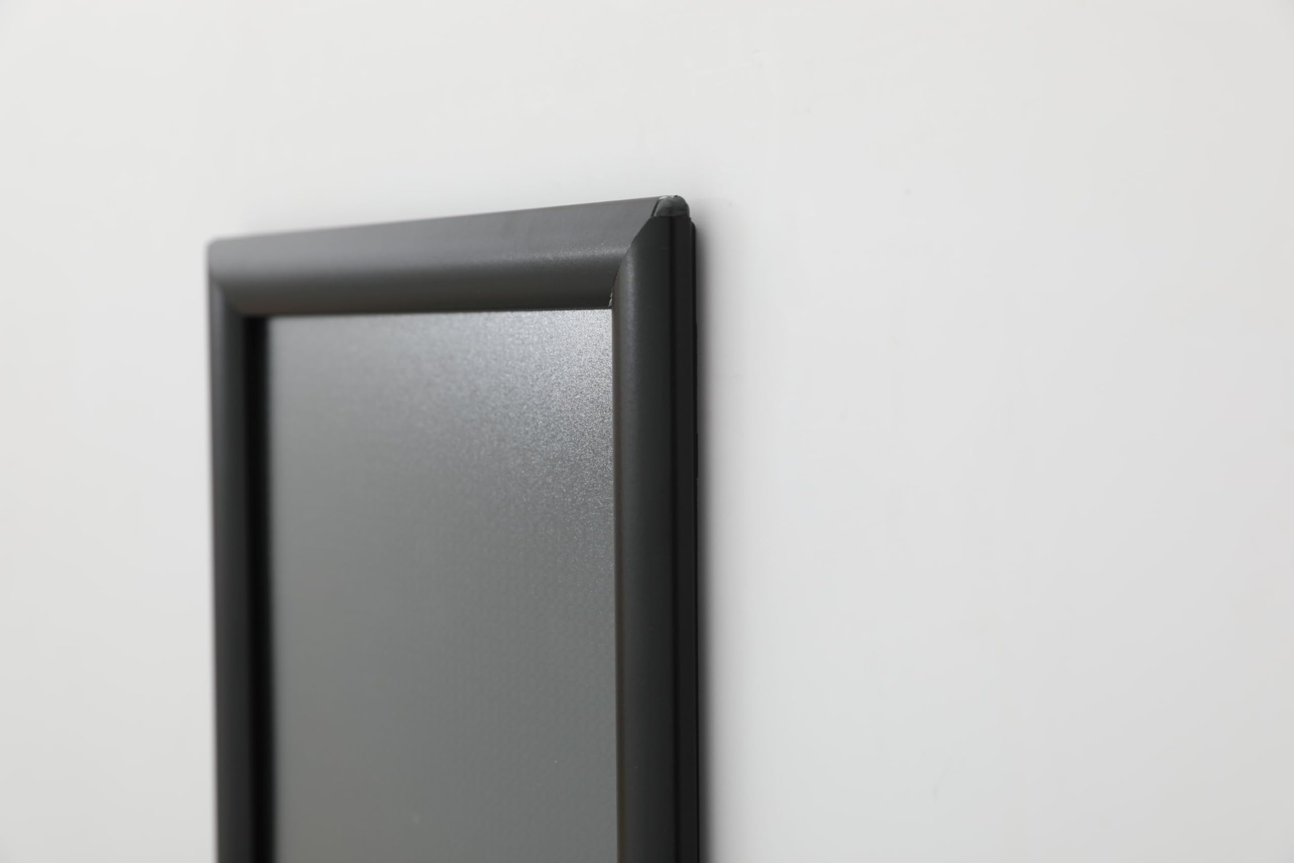 Marcos Clic-Clac DIN A3 Negros 25mm Aluminio para Pósteres y Certificados 29,7x42 cm
