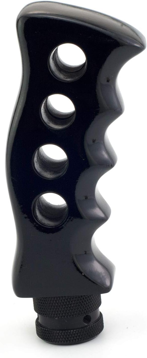 Thruifo Manual Gear Stick Shifter Handle Automatic Car Shift Head Fit Most MT Transmissions, Black