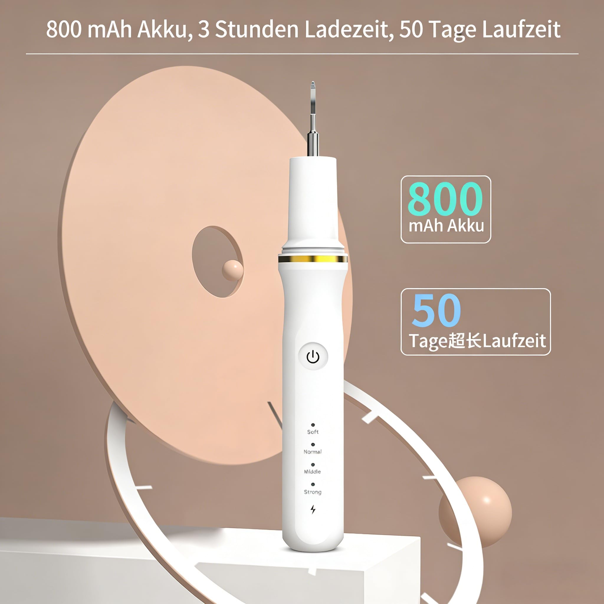 mident Ultraschall-Zahnreiniger für Hunde