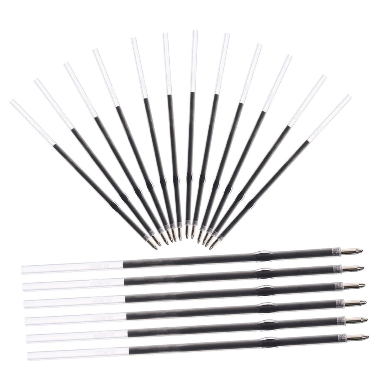 OSALADI 3 Ensembles Remplacements De Recharge Recharges De Stylo Portable Recharges De Stylos À Pointe Fine Stylo À Bille Pointe Fine Plastique 200 Pièces * 3