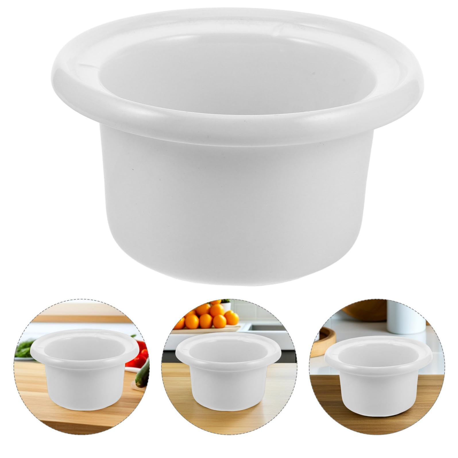SHINEOFI Pentola Interna per Slow Cooker e Cuoci-riso, Liner per Cottura Distribuzione Uniforme del Calore, per Casa