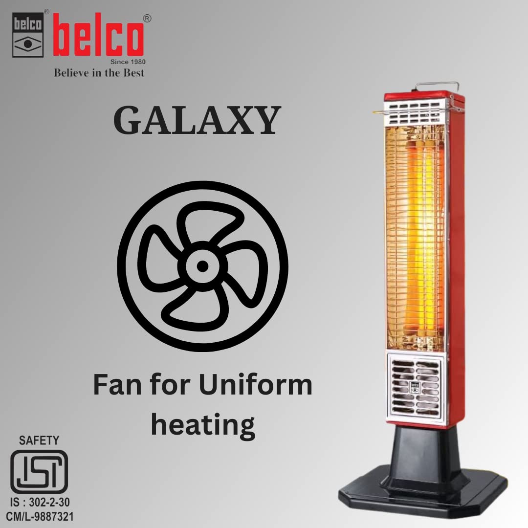 Belco Galaxy Heat Pillar Isi Marked 1500 Watts Room Heater