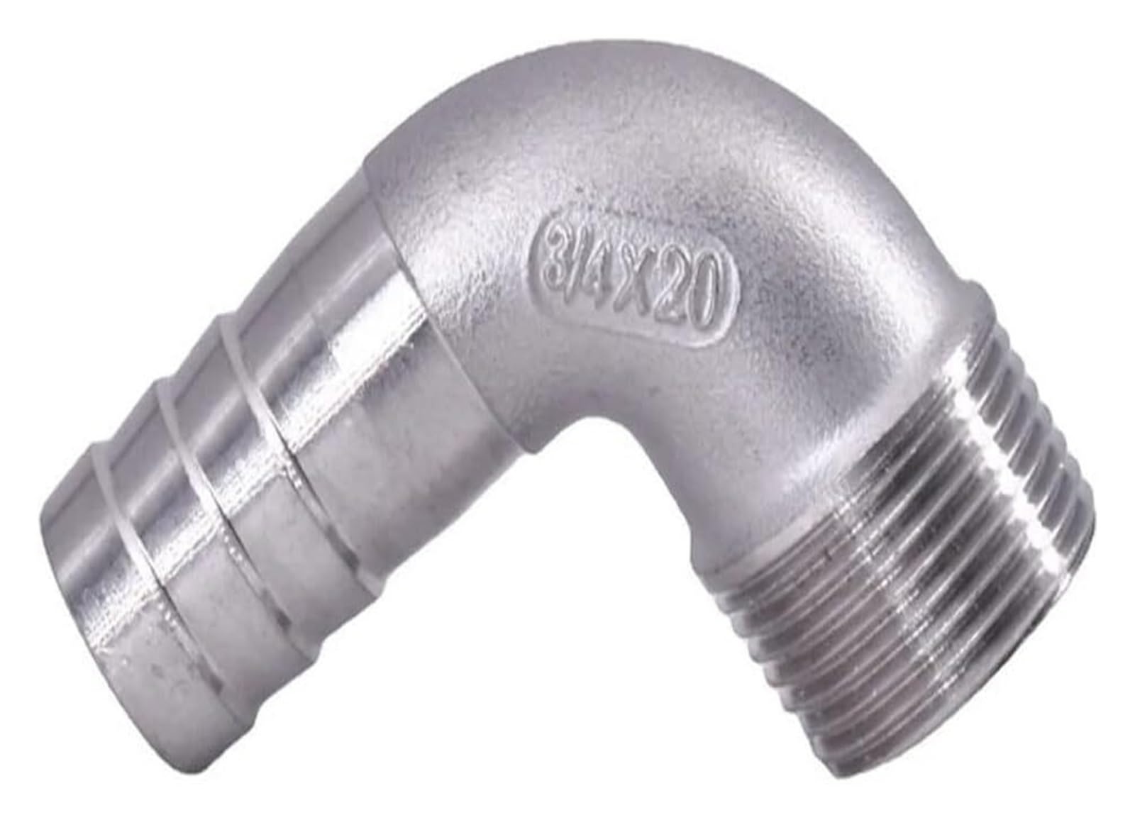 Złącza kolankowe, kolano ze stali nierdzewnej, 1/8" 1/4" 3/8" 1/2" 3/4" 1" 2" BSPT męskie 6 8 10 12 14 15-60mm kolano z króćcem do węża 90 stopni,Złączki kolankowe(1 1l2 BSPT To 32mm)
