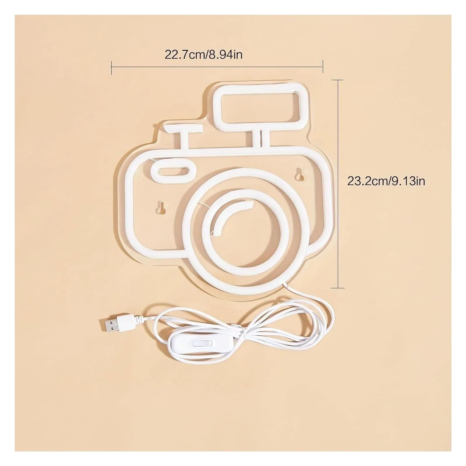 Fotocamera per carina per insegna per neon Light per alimentazione per neon