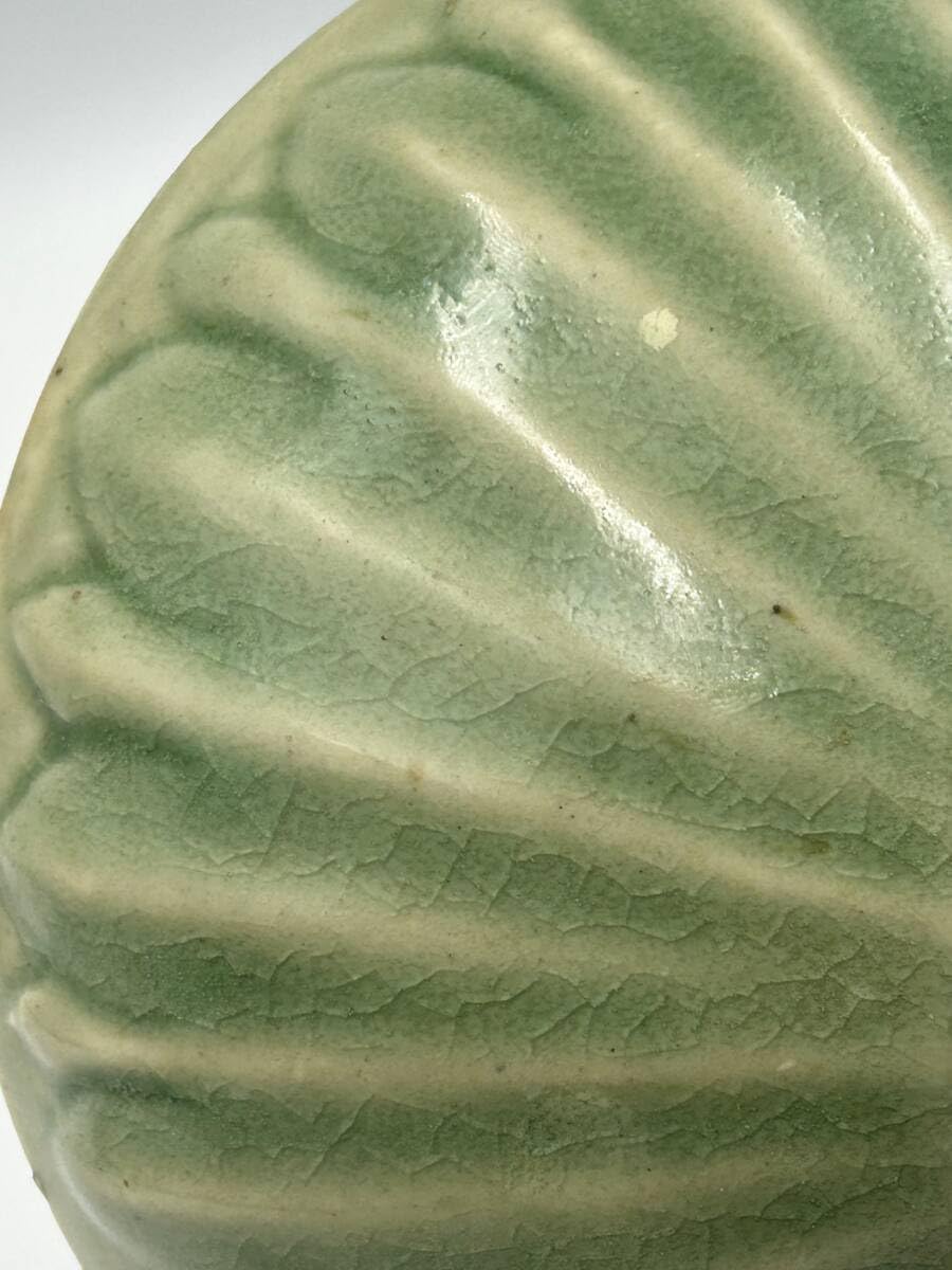 青白磁蓮弁紋碗 龍泉窯 南宋時代 青磁蓮弁文碗 文化