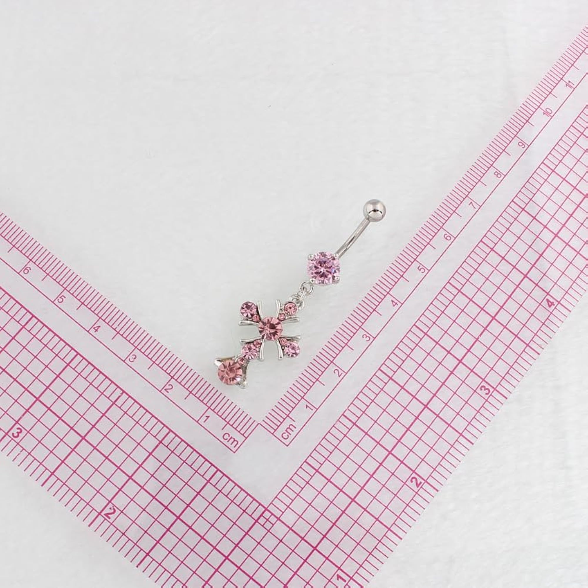 Belly Button Ring No-Piercing Clip-On