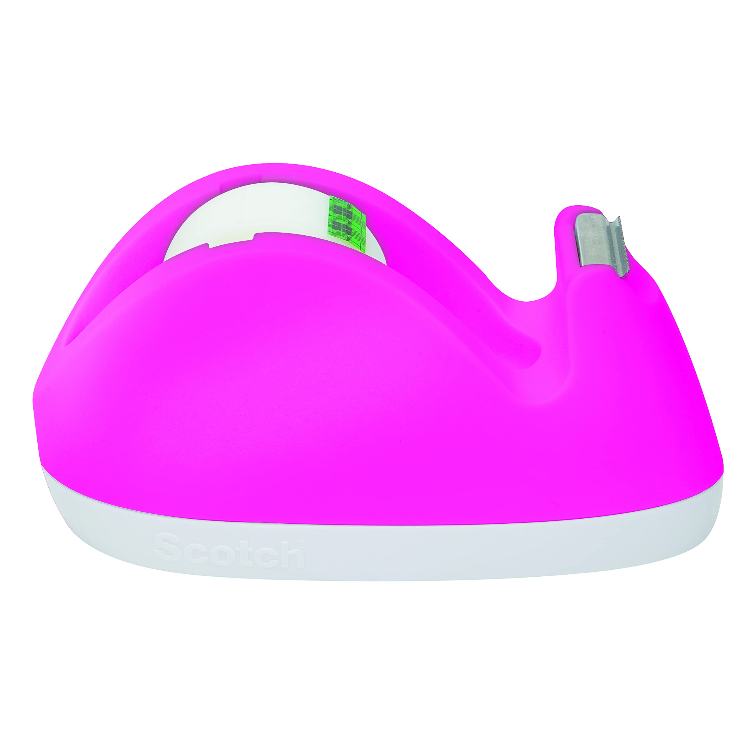 Scotch Rabbit Tape Dispenser C29, Pink + Scotch Magic Tape, 19 mm x 8.89 m, 1 Roll/Pack