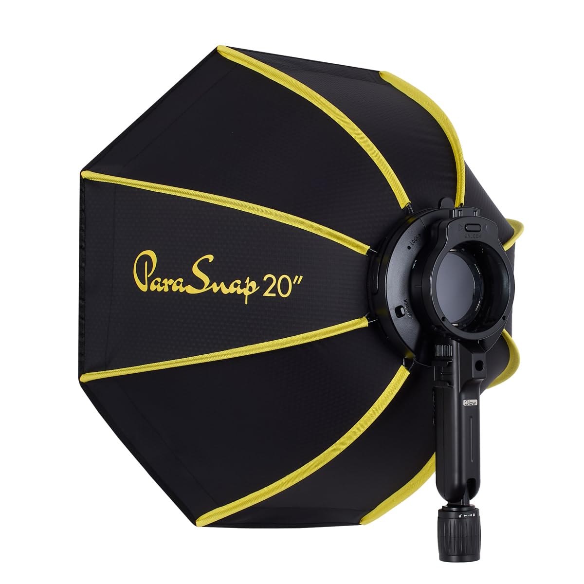 Glow PS-B20K ParaSnap Octagonal Softbox (20") for Round Head Flashs Zoom Li-on X, Profoto A1 and Godox V1