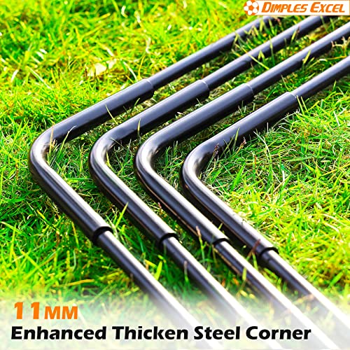 Dimples Excel Soccer Goal Soccer Net For Backyard 5'X3'6", 1 Pack #TOP5