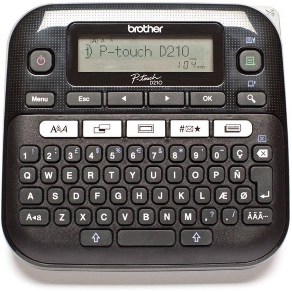 Brother PT-D210 Beschriftungsgerät (QWERTZ-Tastatur)
