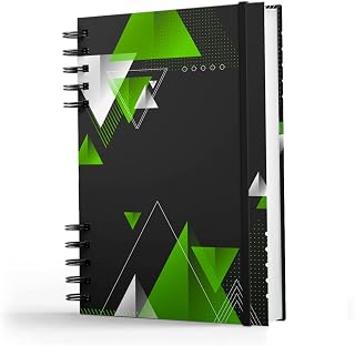 Caderno De Anotações - 200 Pag - Coleção Geo - Triângulos