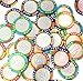 Chocolate Casino Chips - Las Vegas Poker Coins in Colorful Foil - 1 Pound