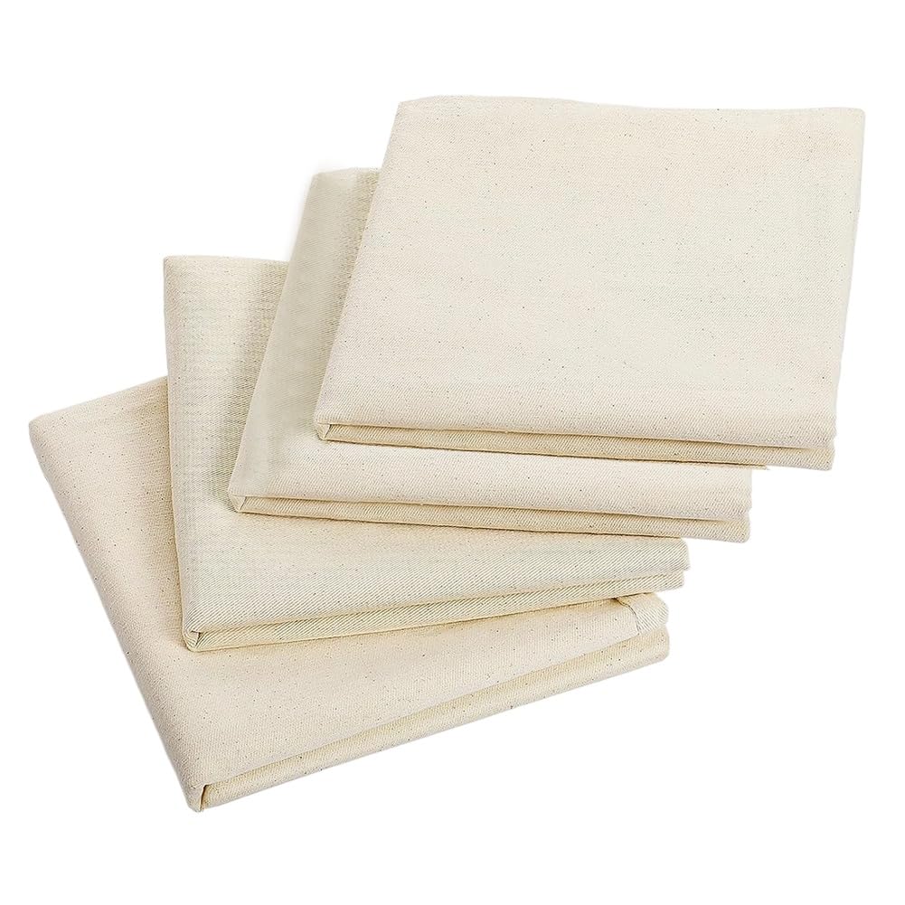 IJSDNVJNDX Reusable Thick Bread Towels 14x18.8 Inch- 4PCS for Baking Sourdough Tea Towels, Bread Cloth for Proofing, Bread Towel for Pastry