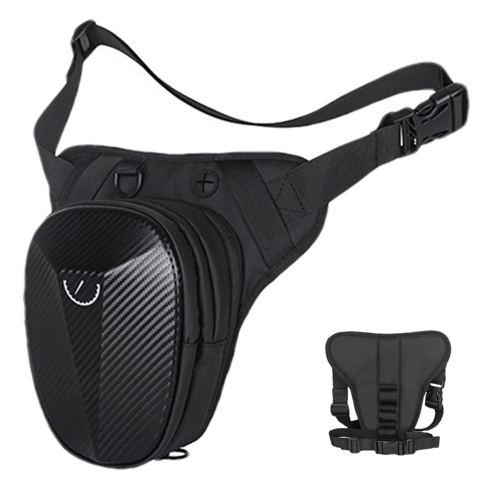Bolsa de pierna de motocicleta antirrobo e impermeable para viaje 8