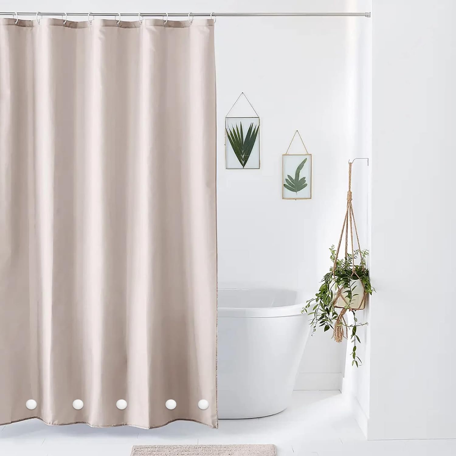 Shower Curtain Weights – 10 Pairs Silicone Encased Strong Magnetic Curtain Weights for No Rust, No Clang, No Falling Apart – Ideal for Shower Curtains, Outdoor Curtains, and Tablecloths