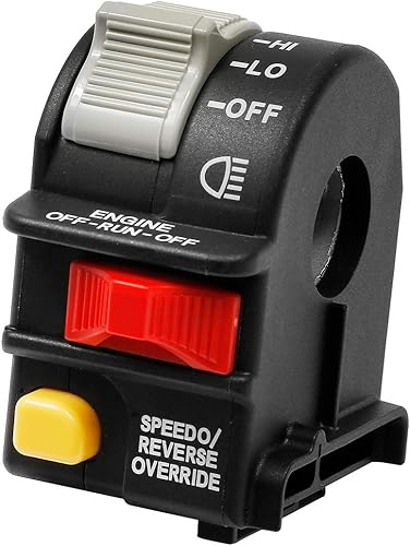 Interruptor de faros delanteros para manillar, luz de haz de luz alta/baja/apagado/parada | para Polaris Sportsman 400 500 700 Magnum 325 330