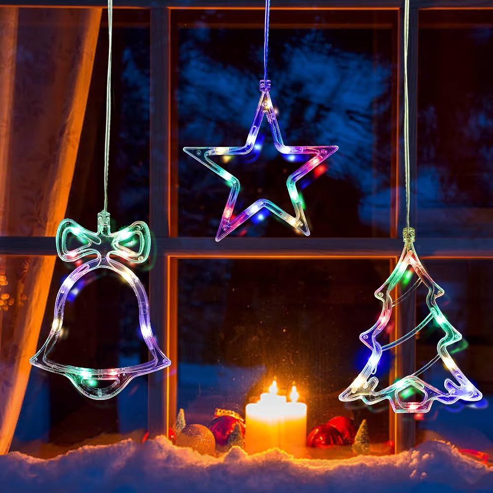 FINGOOO Christmas Indoor Hanging Light Pendant