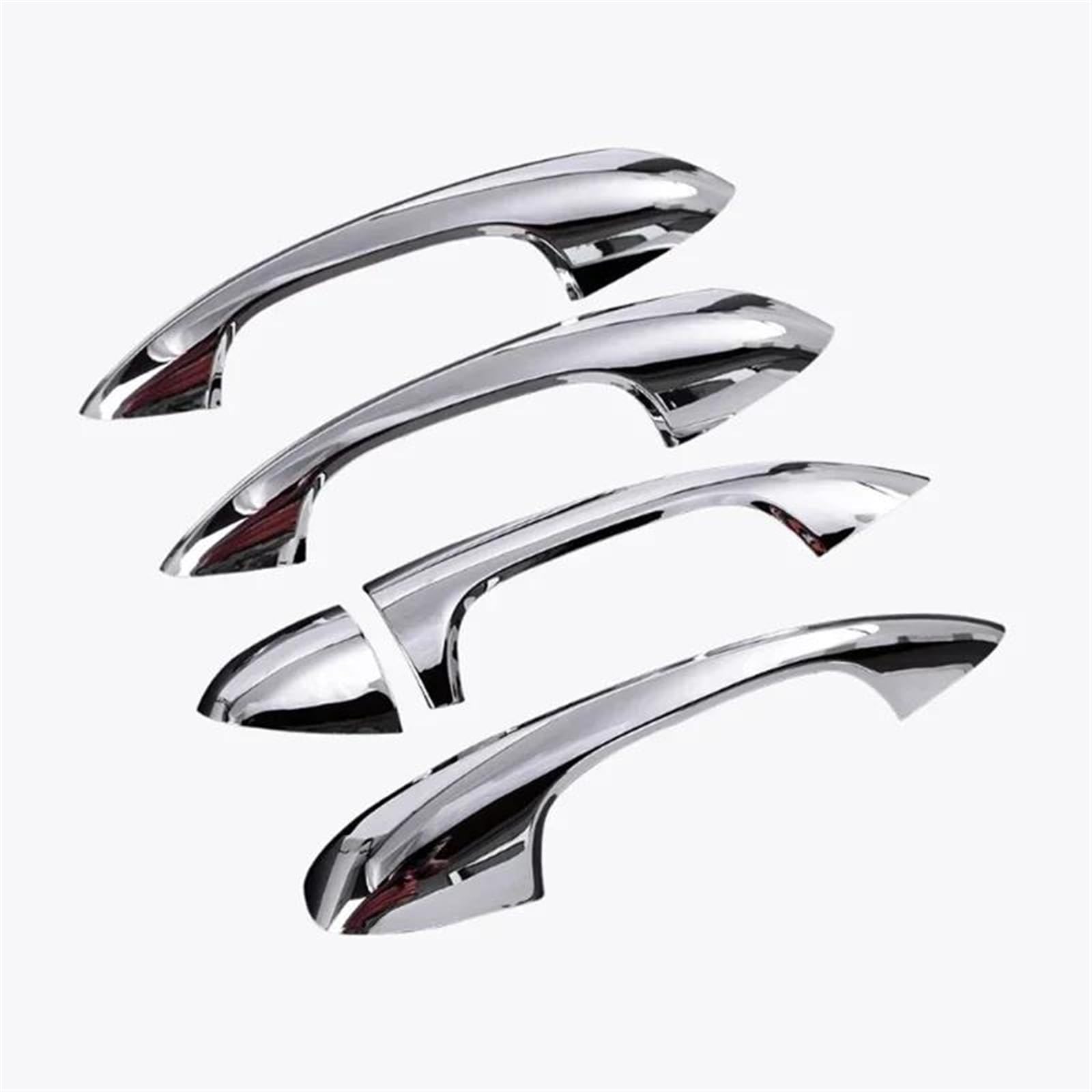 Slimes Onecolor Chrome Door Handle Cover Trim Molding Catch Overlay Garnish Cap Lhd For Benz E Class W213 2016-2019 Glc X253 Protection(Onecolor)