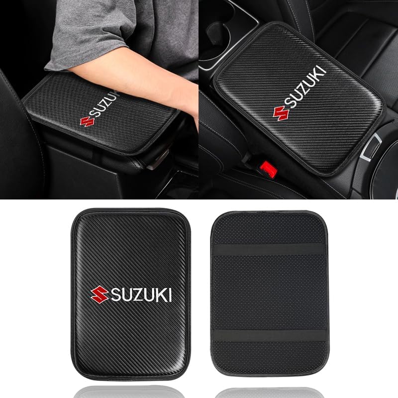 AUTO-PRO - Car Armrest Pad Auto Seat Arm Rest Storage Protection Cushion Cover For SUZUKIs Swifts SX4 Vitara KIAs TOYOTAs Mini Nissans Accessory (For MINI)