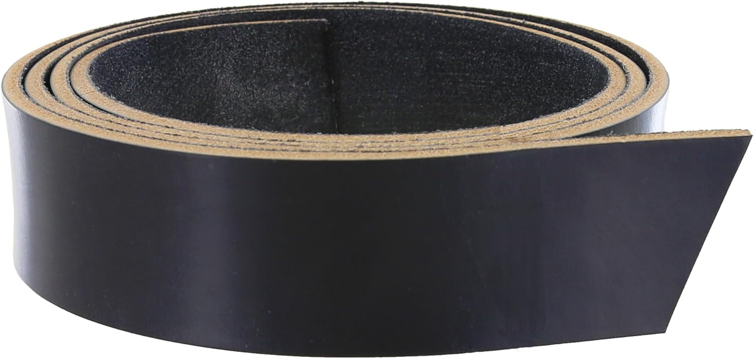 Sedgwick English Bridle Leather, Strap, Navy, 53" to 60" Long, 9-10oz