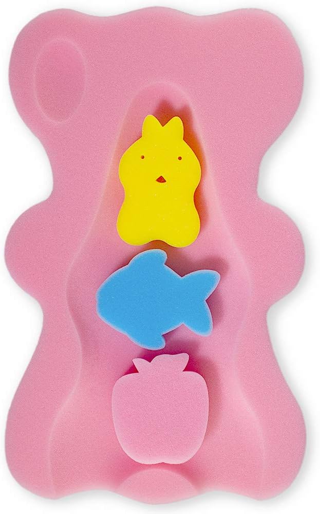 Soft Infant Bath Sponge Skid Proof Baby Bath Mat