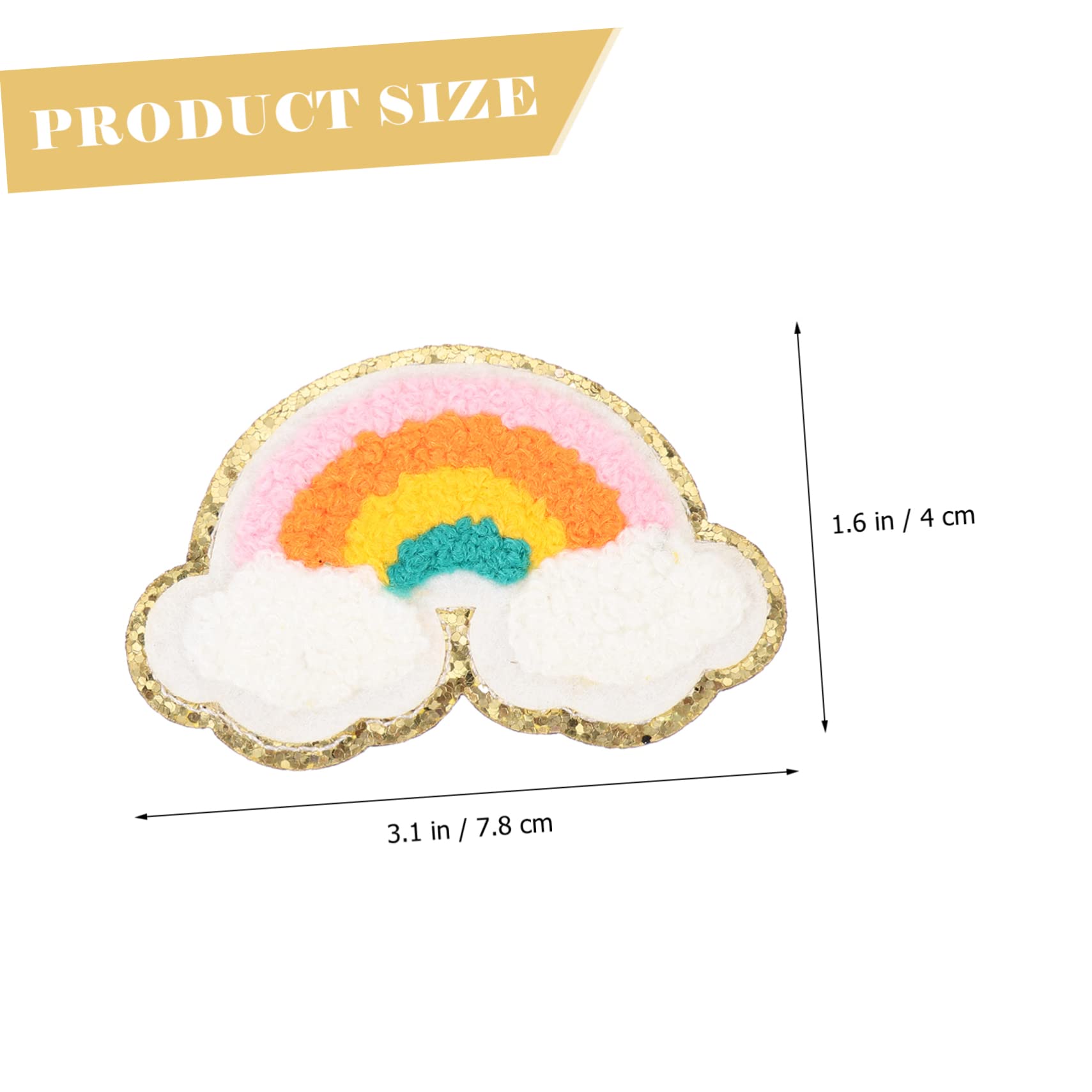 Gadpiparty 5 Set Toppe Decorative Per Abbigliamento Patches Termoadesive Per Riparazioni E Decorazioni Per Vestiti Borse 8 Pezzi*5