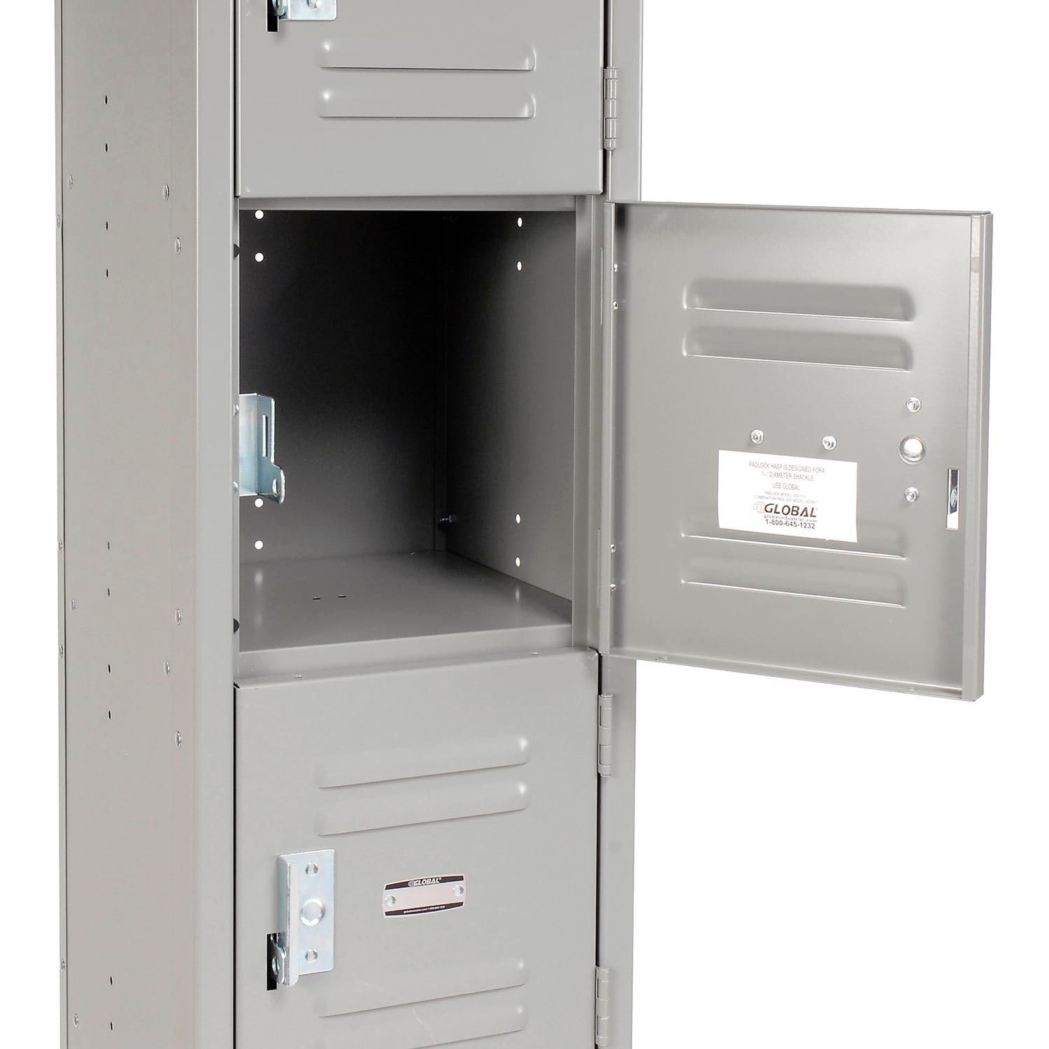 Amazon.com: Global Industrial Capital 6-Tier 6 Door Box Locker