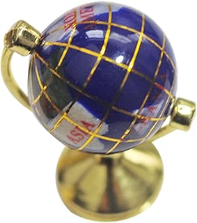 Toyvian Casa De Boneca Planetário Mini Acessórios Mini Globo Mini Decoração Mini Globo Terrestre Modelo Miniatura Globo Acessórios Casa De Boneca Conjunto Ornamental Mini Casa Globo Globo