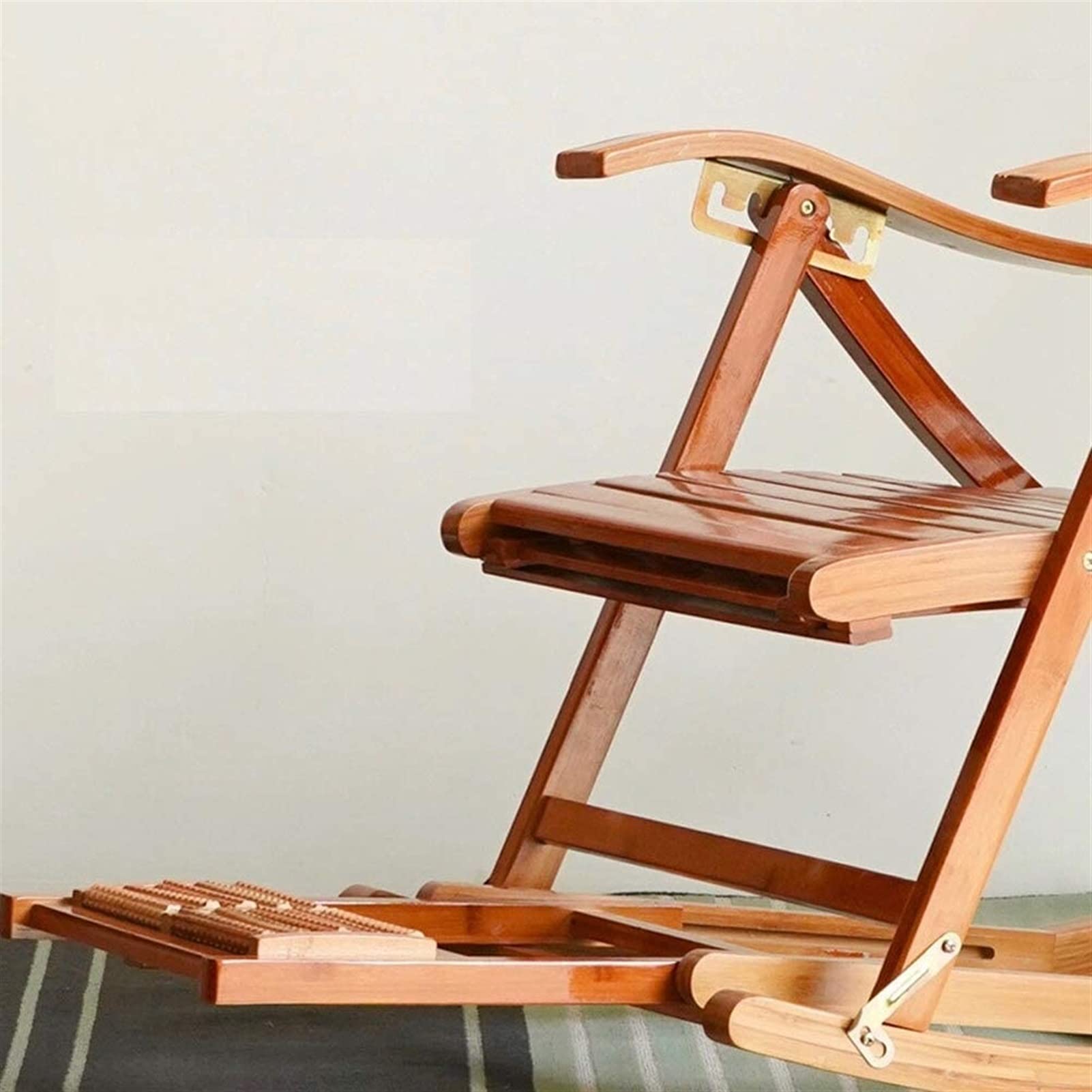 Amazon｜ロッキングチェア 折りたたみ リクライニングチェア 5