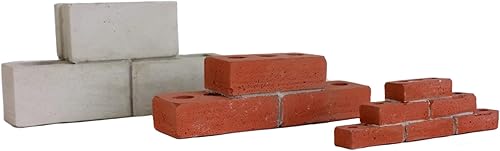 Miniatura 6 de Acacia Grove Mortero para bloques de cemento en miniatura y ladrillos rojos - 4oz