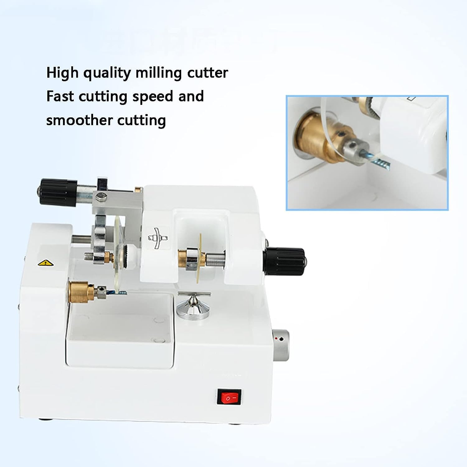 Lentille optique Longermay Groover Machine automatique de rainurage d'objectif A