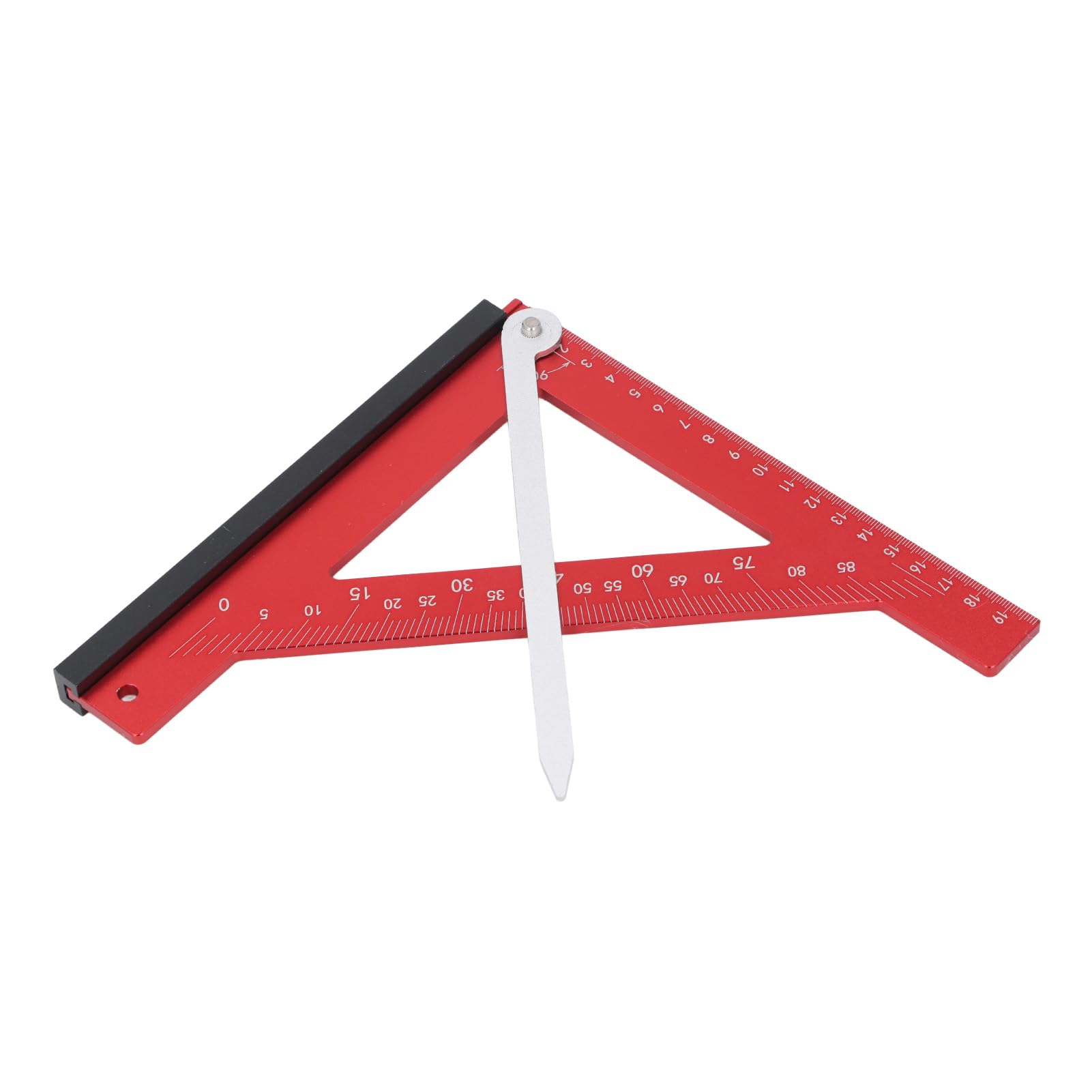 MRKU Escuadra de Carpintero Profesional de aleación de Aluminio de 90 Grados, Herramienta de medición de Alta precisión para Trabajos de carpintería y Enmarcado.