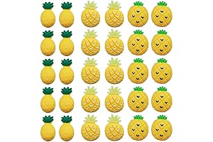 NUOBESTY 30-Piece Decorative Pineapple Push Pins