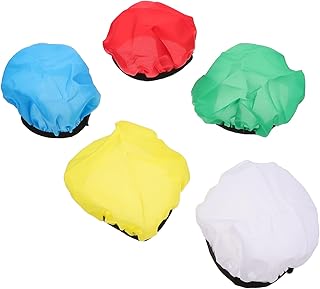 DOITOOL 5pcs Flash Cloth Cover Round Lamp Shade Table Lamp Shades White Socks Accessories for Ring Light Diffuser Sock Reflectors Sock Lamp Covers Photo Accessory Flash Lamp Accessory Soft