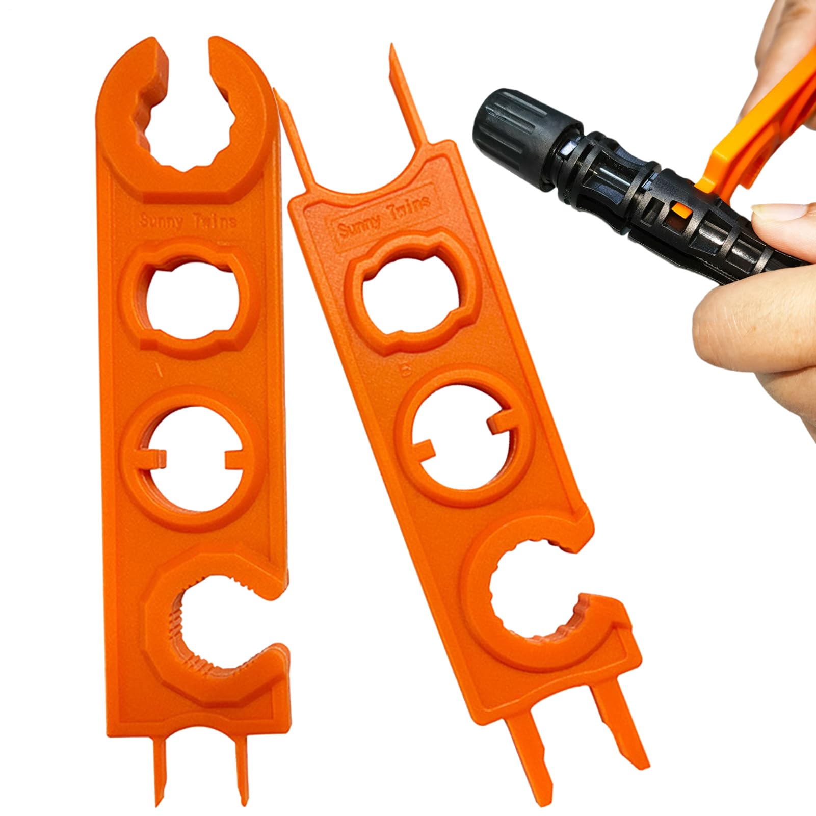 Solar Connectors Wrench - Solar Assembly Spanner for Mc4 Connectors - PV Disconnect Removal Tools for Panel Connector PV Extension Cable Wire