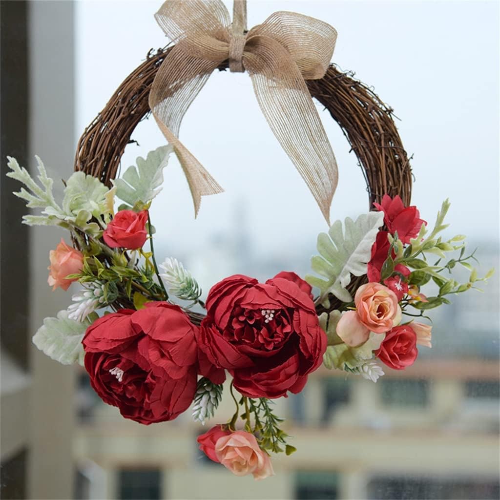 Flower Peony Fresh Mori Department Door Hanging European Garland Decoration Flower Wall Decoration