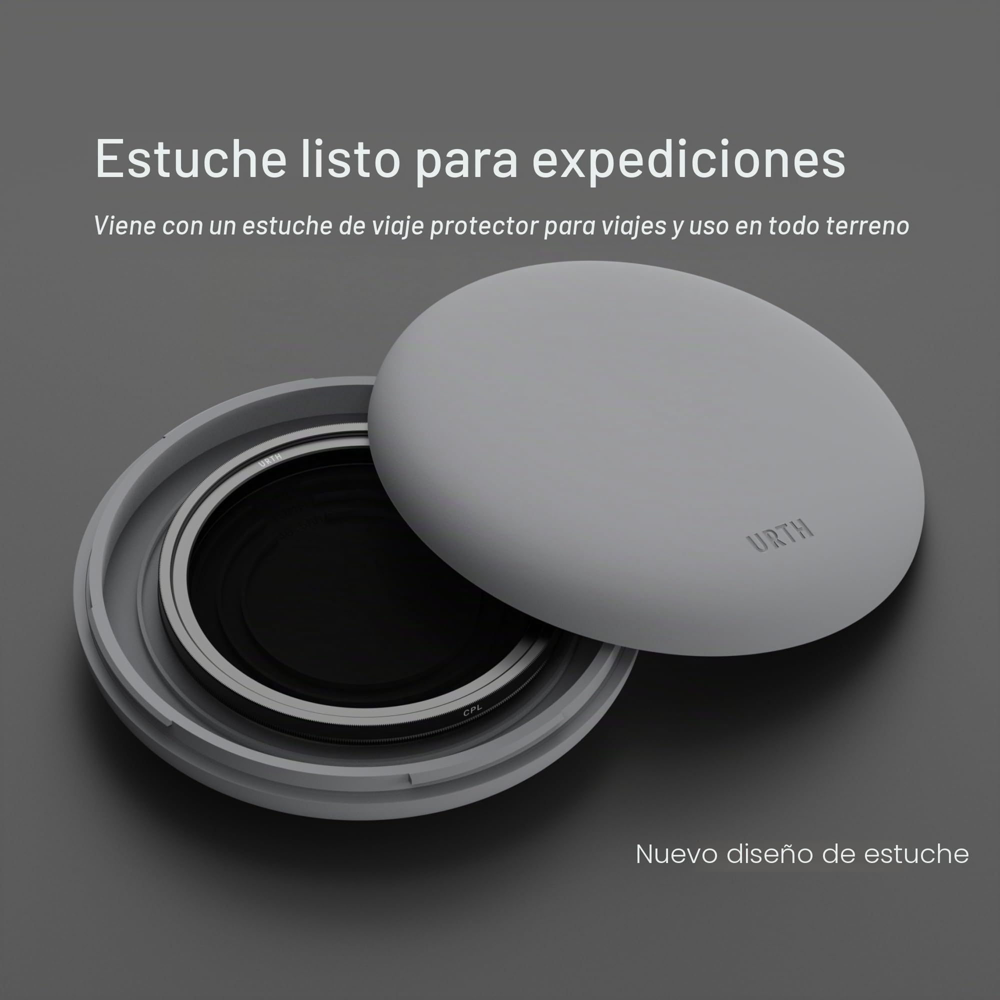 Urth 67 mm Filtro polarizador Circular (CPL) para Objetivo - Multi-Recubrimiento, Vidrio óptico HD para polarización del Objetivo de cámara