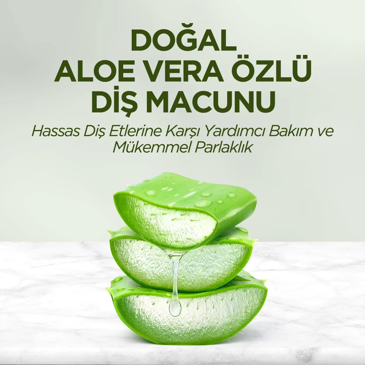 Eyüp Sabri Tuncer Doğal Aloe Vera Özlü Diş Macunu 90 ml - Yeni