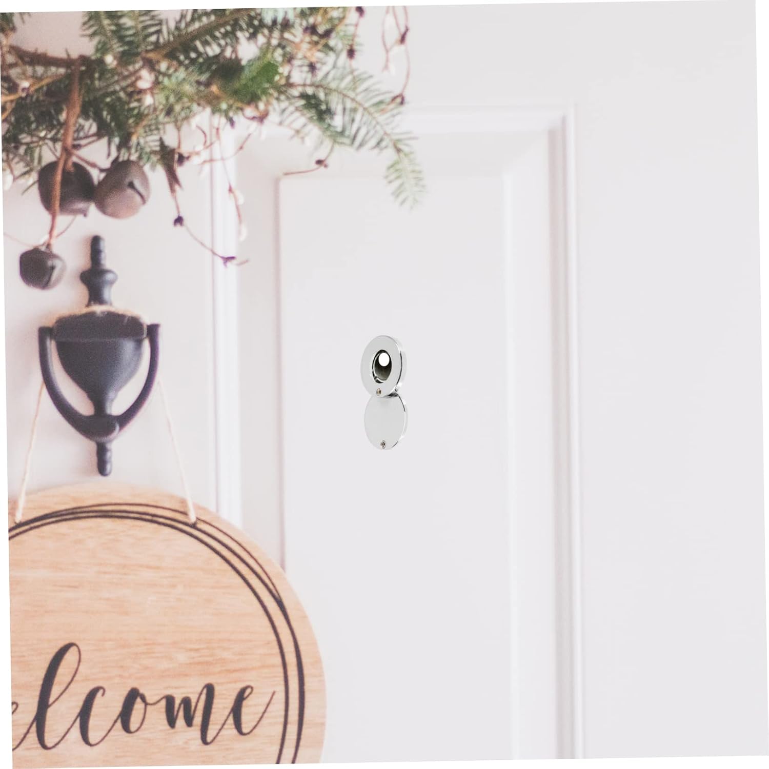 HOMSFOU 5pcs Home Office Door Covers Rotating View Angle Protector Privacy View Cover
